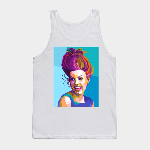 Lindsey Wixson Tank Top by lots of artWork